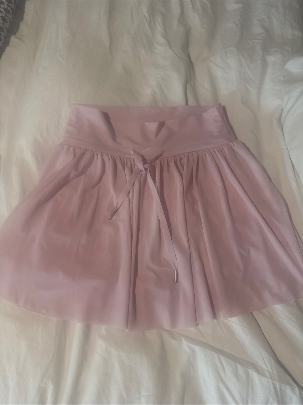 Old Navy Light Pink active power soft built in shorts Drawstring Waist skirt Xs